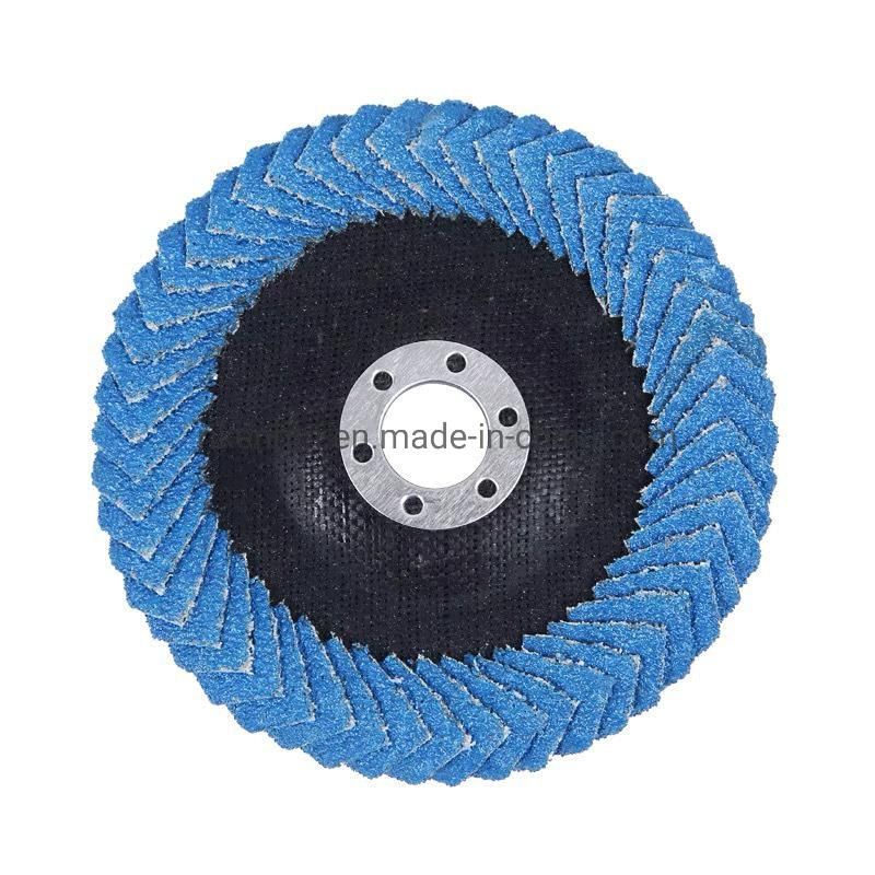 Curved Flap Disc Flap Wheel for Polishing Corners