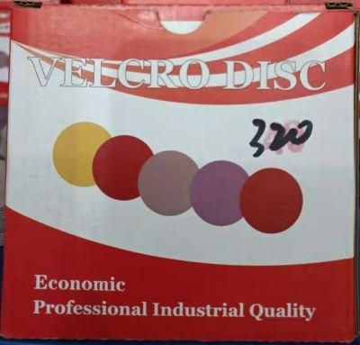 Red Pet Backing Abrasive adhesive Disc