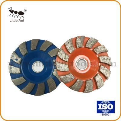 90mm Turbo Segment Diamond Grinding Wheel for Stone Grinding
