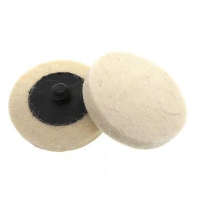 2 Inch 100% Natural Compressed Wool Diamond Floor Polishing Pads for Cleaning