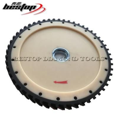 Nylon Center Diamond Calibrating Milling Wheels for Concrete Bridge Saw Beds