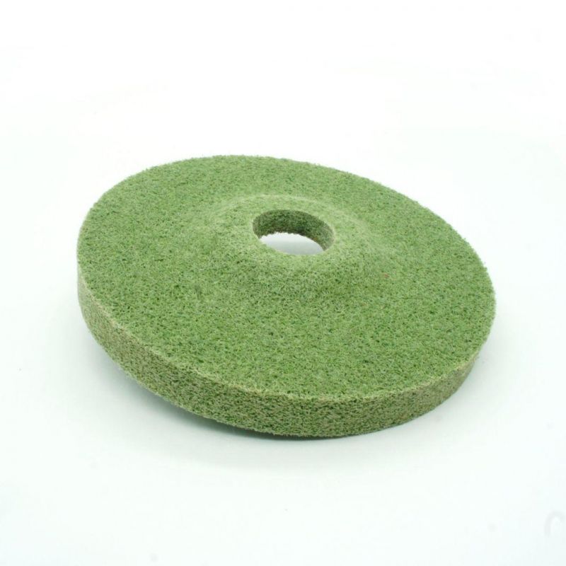 Depressed Center Non-Woven Abrasive Wheels Without Cover