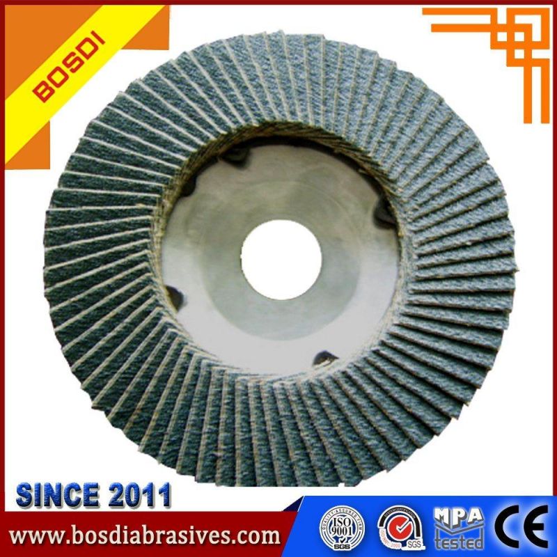 Aluminum Oxide Disc, Flap Disc, Angle Grinder Polishing Flap Disc 100mm, for Curve Metal Surface