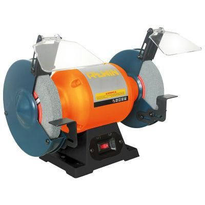 Hot Sale 240V 200mm Industrial Bench Grinder with Magnifier From Allwin