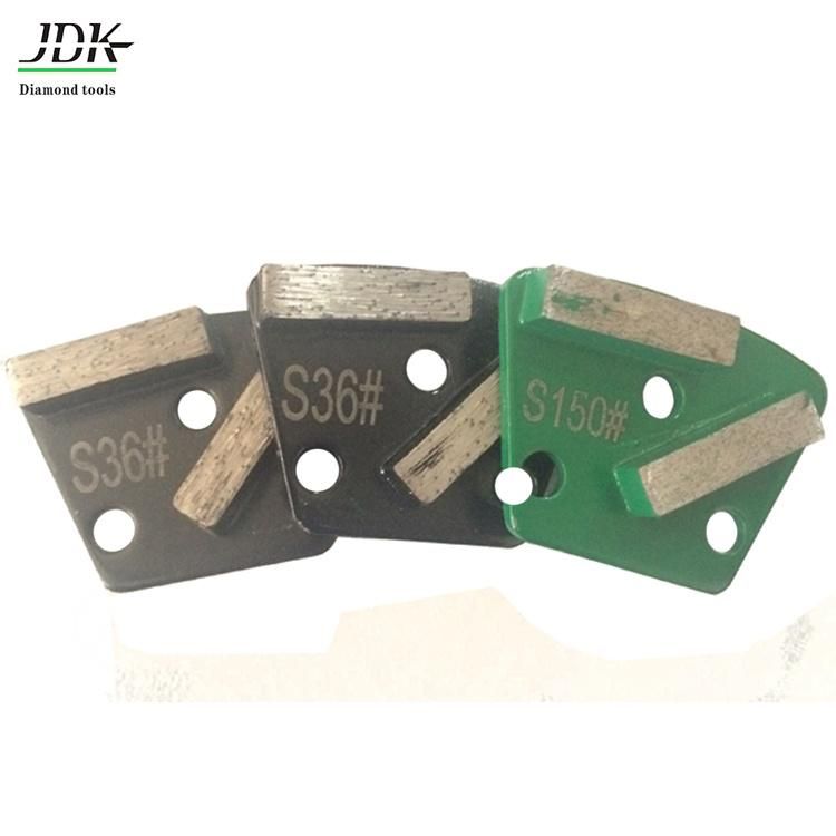 Jdk Diamond Segmented Shoes/Pad for Concrete Grinding Tools