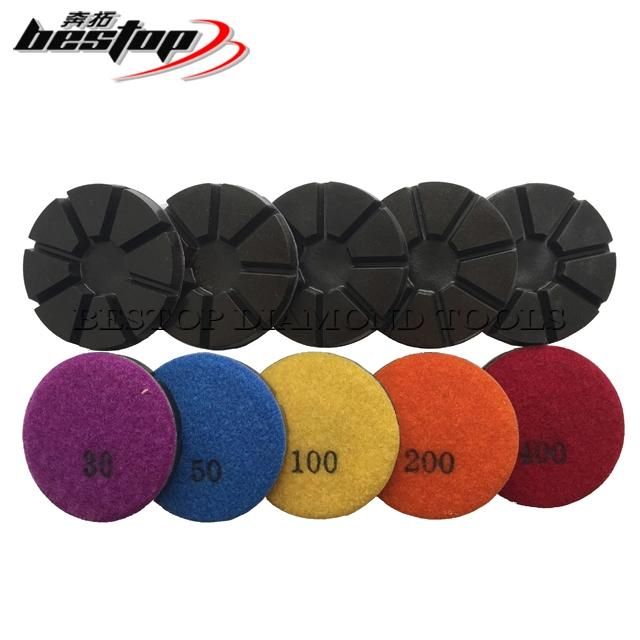 D76mm Diamond Copper Bond Polishing Pads for Concrete and Terrazzo Floor