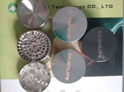 50mm 4 Parts Dry Herb Grinders Tobacco Grinder Zinc Alloy Metal Grinder Wholesale From Enjoylife