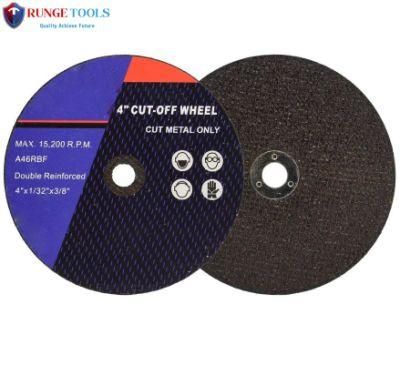 4 Inch 105X1.0mm Abrasive Metal Cutting Wheel Cutting Disc for Angle Grinder Power Electric Tools