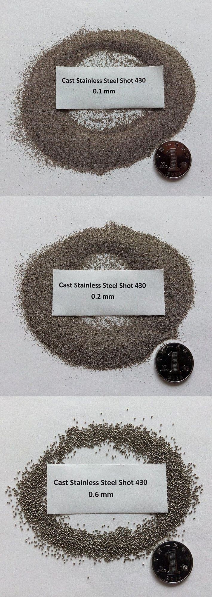 Prevent Rusting of Non-Iron Materials Peening Steel Shot for Metal Surface Treatment