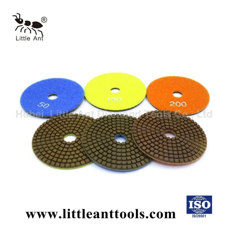 100mm Streight Teeth Metal and Resin Diamond Polishing Pad