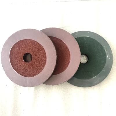Abrasive Fiber Disc 5 Inch Sanding Paper Grinding Abrasive Fibre Disc for Metal Aluminum Oxide Free Sample
