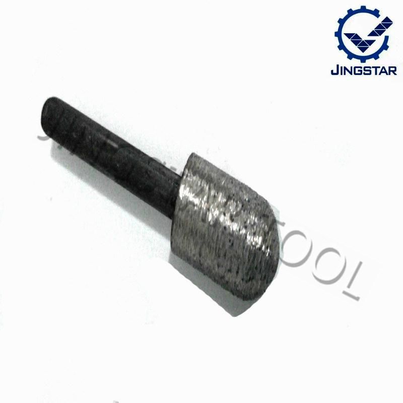 Diamond Hot Press Grinding Head Round Pillar Ball Rod Stele Carving Polishing