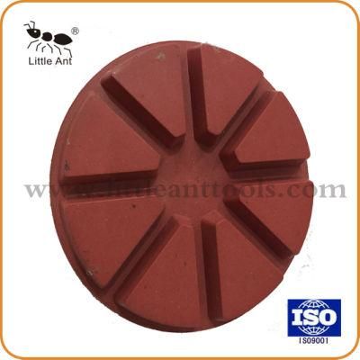 8 Teeth Diamond Floor Resin Polishing Pads for Concrete