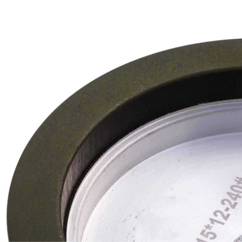 Manufacturer Flat Shape Resin Bond Diamond Grinding Wheel for Polishing Beveling Glass Edge