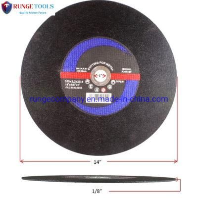 14&quot; Inch Aluminum Oxide Chop Saw Wheel Abrasive Cutting Disc for Various Angle Grinder Power Tools