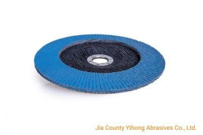T 29 and T27, Zirconia Aluminium Oxide, Angle or Flat Flap Disc for Meatl Stainless Steel
