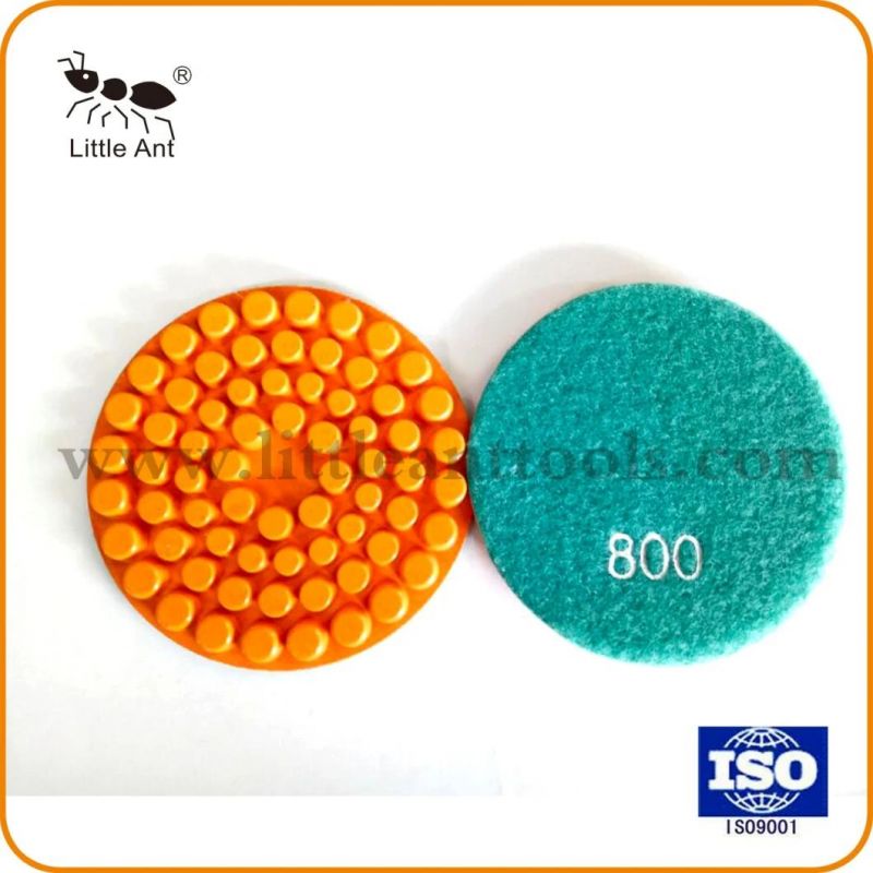 High Quality 4 Inch Concrete Polishing Pad for Dry/Wet Use