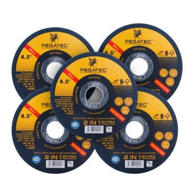 Pegatec Manufacturer 4.5inch 115X1X22mm Durable Metal Stainless Steel Cutting Disc