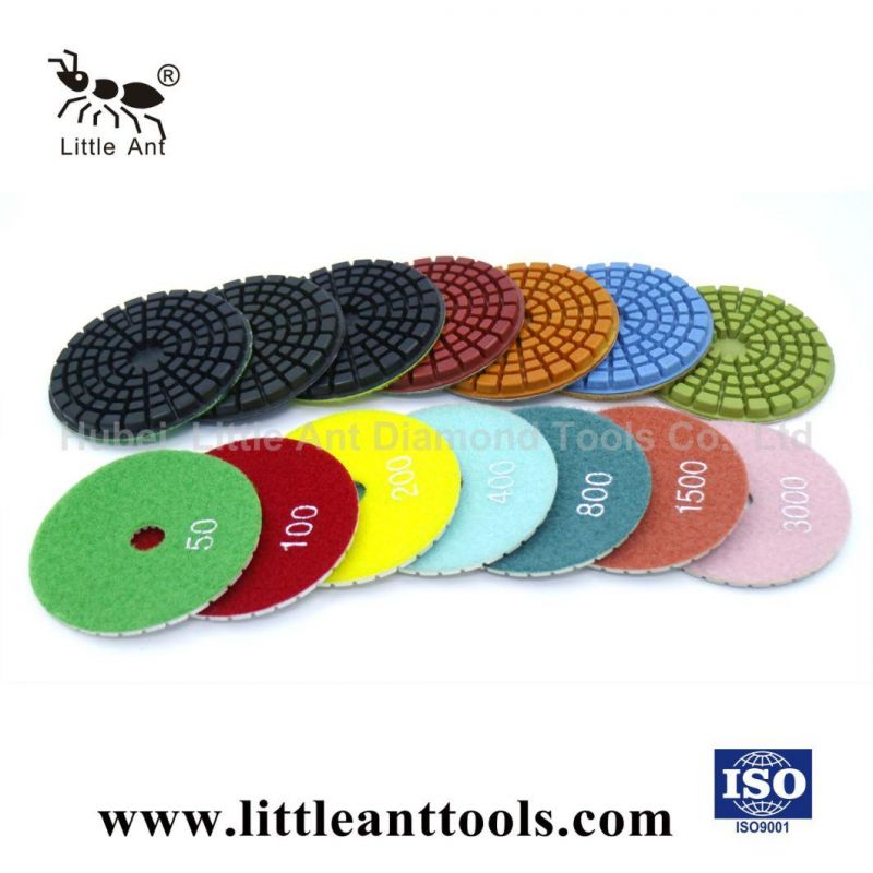 China Famous Brand Diamond Polishing Pad for Hard Concrete