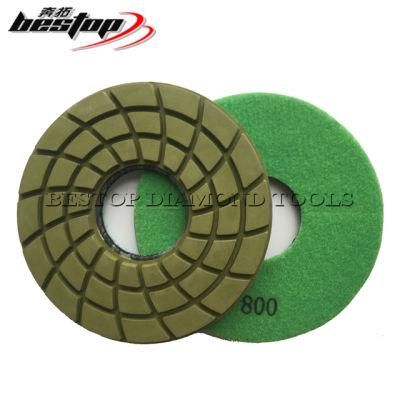 D180mm High Glossy Concrete Countertop Dry Polishing Pad