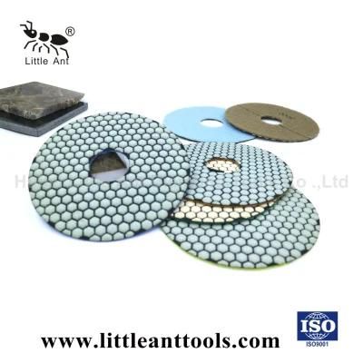 7&quot;/180mm Dry Abrasive Tools Diamond Resin Polishing Pad Grinding Wheel for Marble &amp; Granite