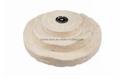 6&quot; 50 Plys White Buffing Wheels for Bench Grinder
