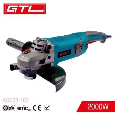 2000W Electric Power Tools High-Speed Universal 180mm Angle Grinder (AG033-180)