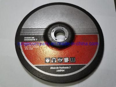 Electric Power Tools Accessories Abrasive Metal Grinding Disc Wheel for Stainless Steel 7&quot; X 1/4&quot; X 7/8&quot; T27