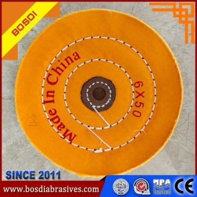 4&quot; Factory Director Supply, Grinding Wheel, Polishing Wheel, Abrasive Tools, Hot Sale in India Market, Yellow/White