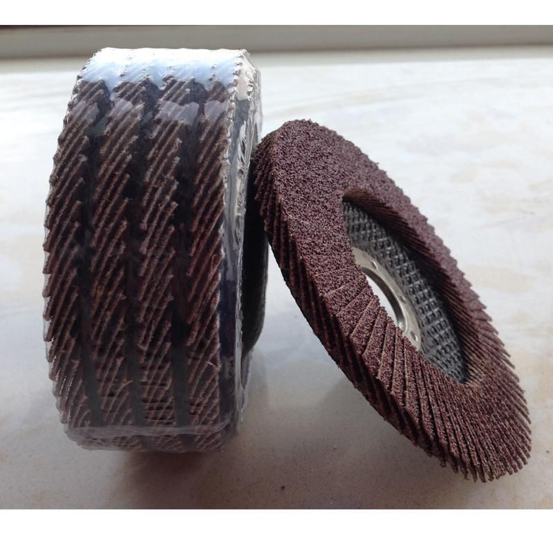 Hot Sale Premium Abrasives Tool 4"-7" Aluminium Oxide Flap Disc for Grinding Stainless Steel and Metal