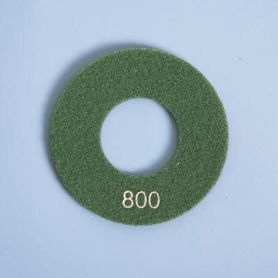 Diamond Granite Stones Marble 5&quot; Abrasive Disc Polishing Pads with Big Hole