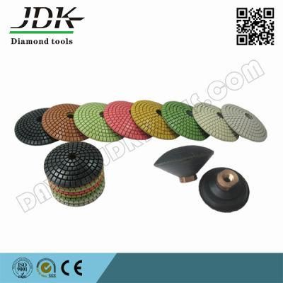 Jdk Convex Diamond Pollishing Pads for Curved Stone Surface