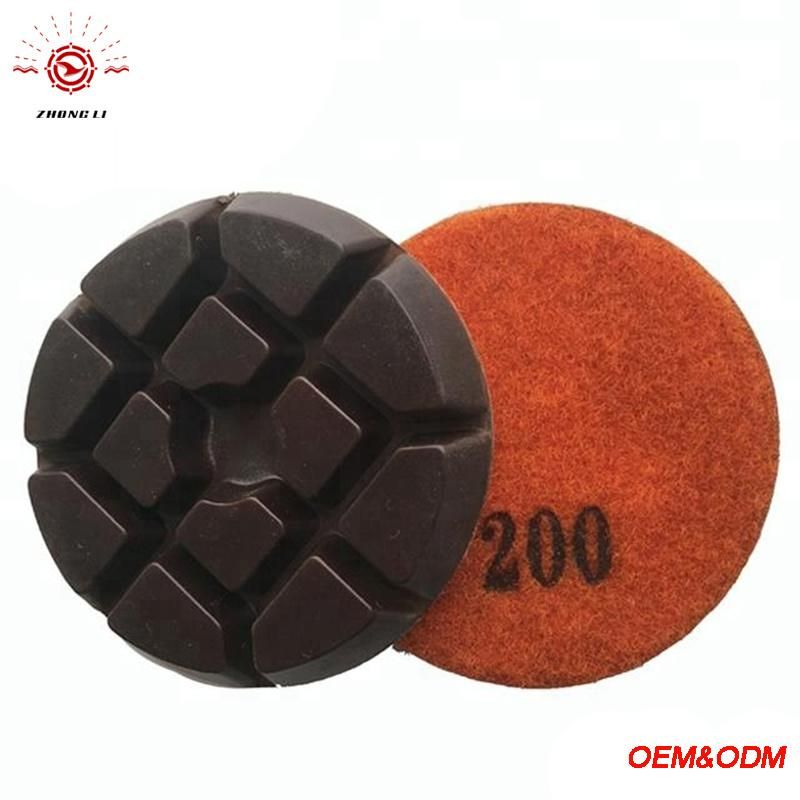 Wet Dry 4 Inch Concrete Polishing Resin Pads