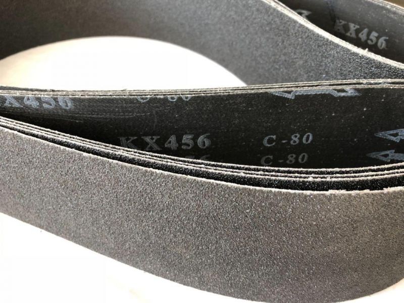 High Quality Premium Wear-Resisting Silicon Carbide Sanding Belt for Grinding Stainless Steel and Metal