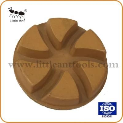 Quick Polish 6-Teeth Wet Use Diamond Floor Polishing Pad for Granite