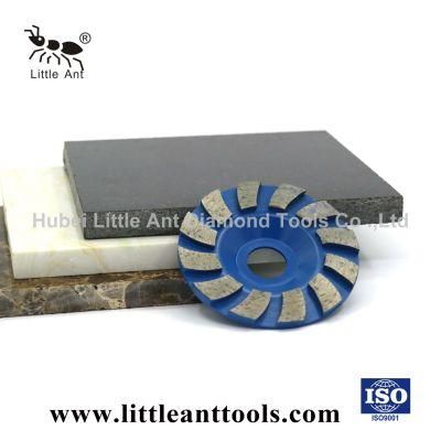 90mm (orange) Wide Teeth Metal Grinding Disk Diamond Tools for Concrete
