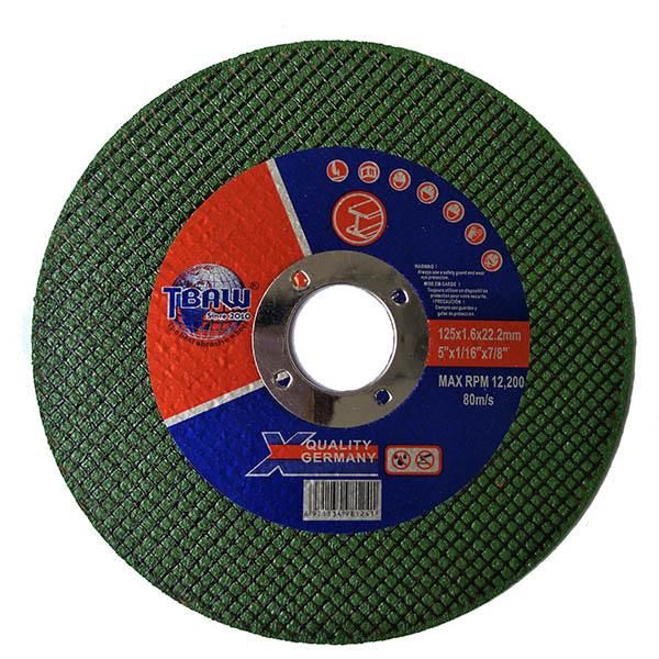 5inch Abrasive Cutting Wheel Cut off Metal OEM Supplier Hard Steel 125*1.6*22mm