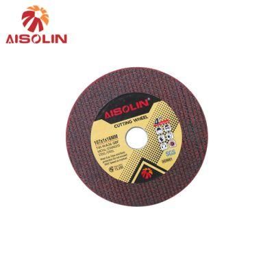 Metal Fabrication Stainless Steel 4&quot; Safety T41 Cutting Wheel
