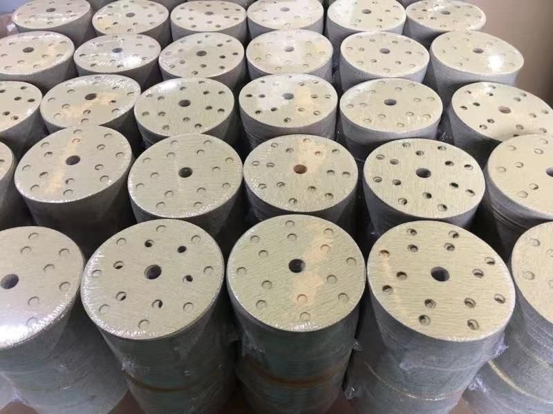 150mm Yellow Sanding Disc with 15 Holes