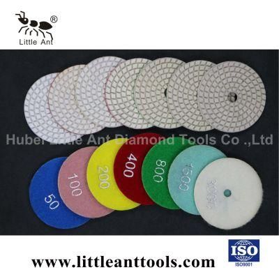 3 Inch Diamond Wet Flexible Polishing Pads