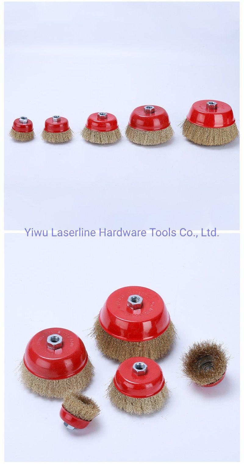 Wire Cup Brush for Removing Rust and Paint