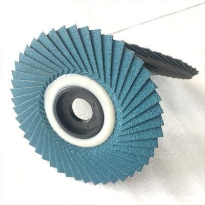 High Quality Premium Wear-Resisting 100mm Zirconia Alumina Radial Flap Disc for Grinding Stainless Steel and Metal