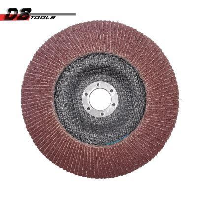 6&quot; 150mm Flap Disc Grinding Sanding Wheels 7/8&quot; Arbor Alumina Oxide T27 Flat Assorted