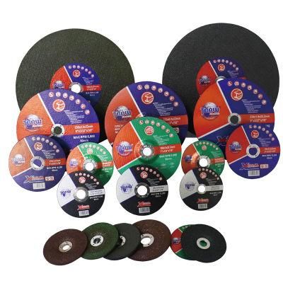 China Factory 105 115 125 150 180 230 350 400mm Resin Bond Abrasive Grinding Disc Cutting Wheel