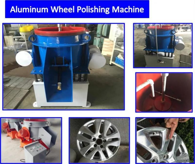 Alcoa Wheel Polishing Machine