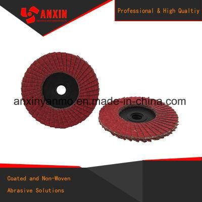 Mini Flap Disc Type S Ceramic Material Plastic Backing