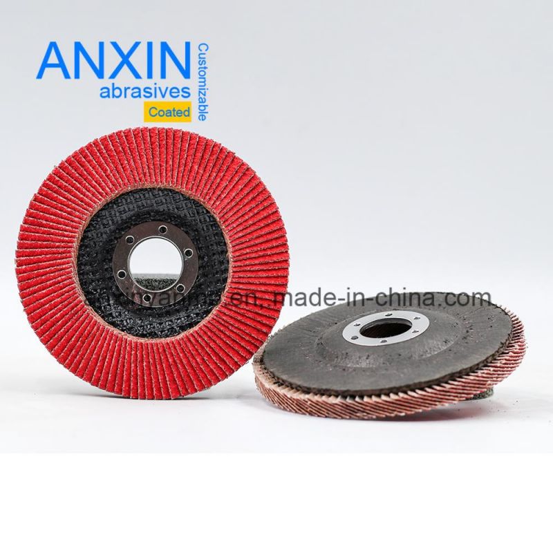 Flap Disc with Ceramic Sand Cloth for Steel or Metal Finishing