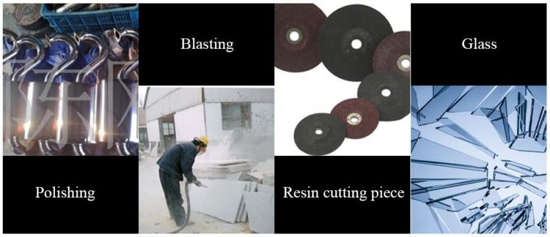 Refractory Black Fused Alumina Powder Abrasive for Grinding, Coating, Polishing
