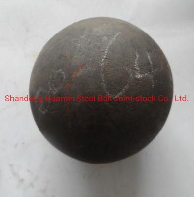 80mm Wear-Resistant Forged Balls Used in Cement Plant