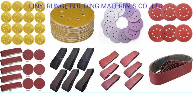 9" Abrasive Paper Sand Paper Coated Abrasive Sandpaper Holder for Auto Repair Furniture Polishing Handicraft Processing